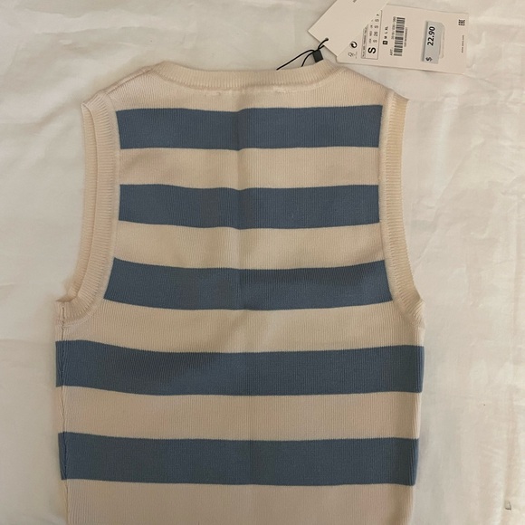 NWT Zara striped crop tank - Picture 2 of 3